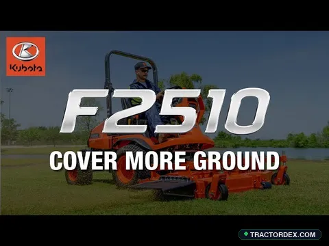 Kubota lawn tractors F2510
