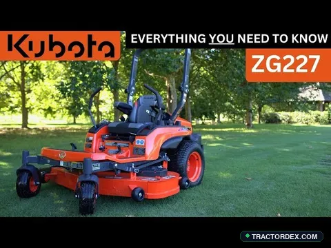 Kubota lawn tractors ZG227